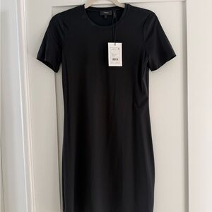 Theory Black Mini Dress